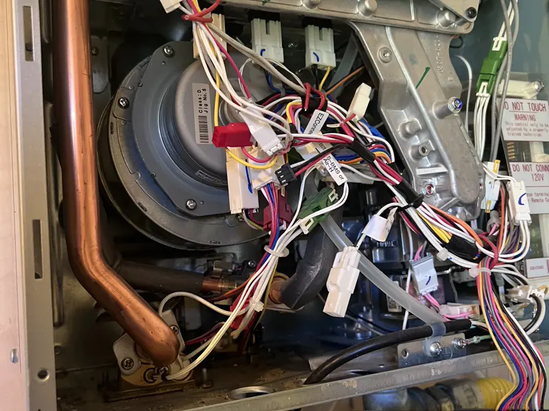 A tankless stripped down rather than swapped out