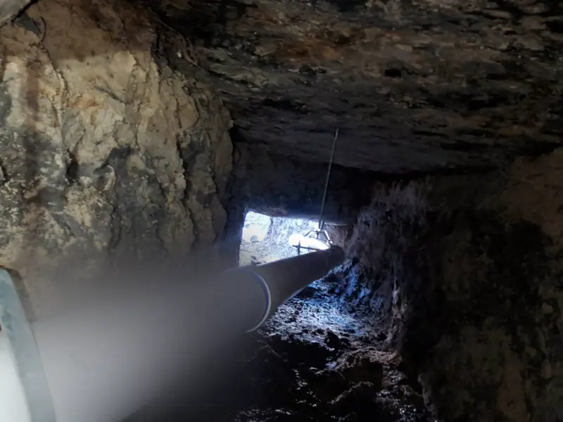 Daylight at the far end of the tunnel